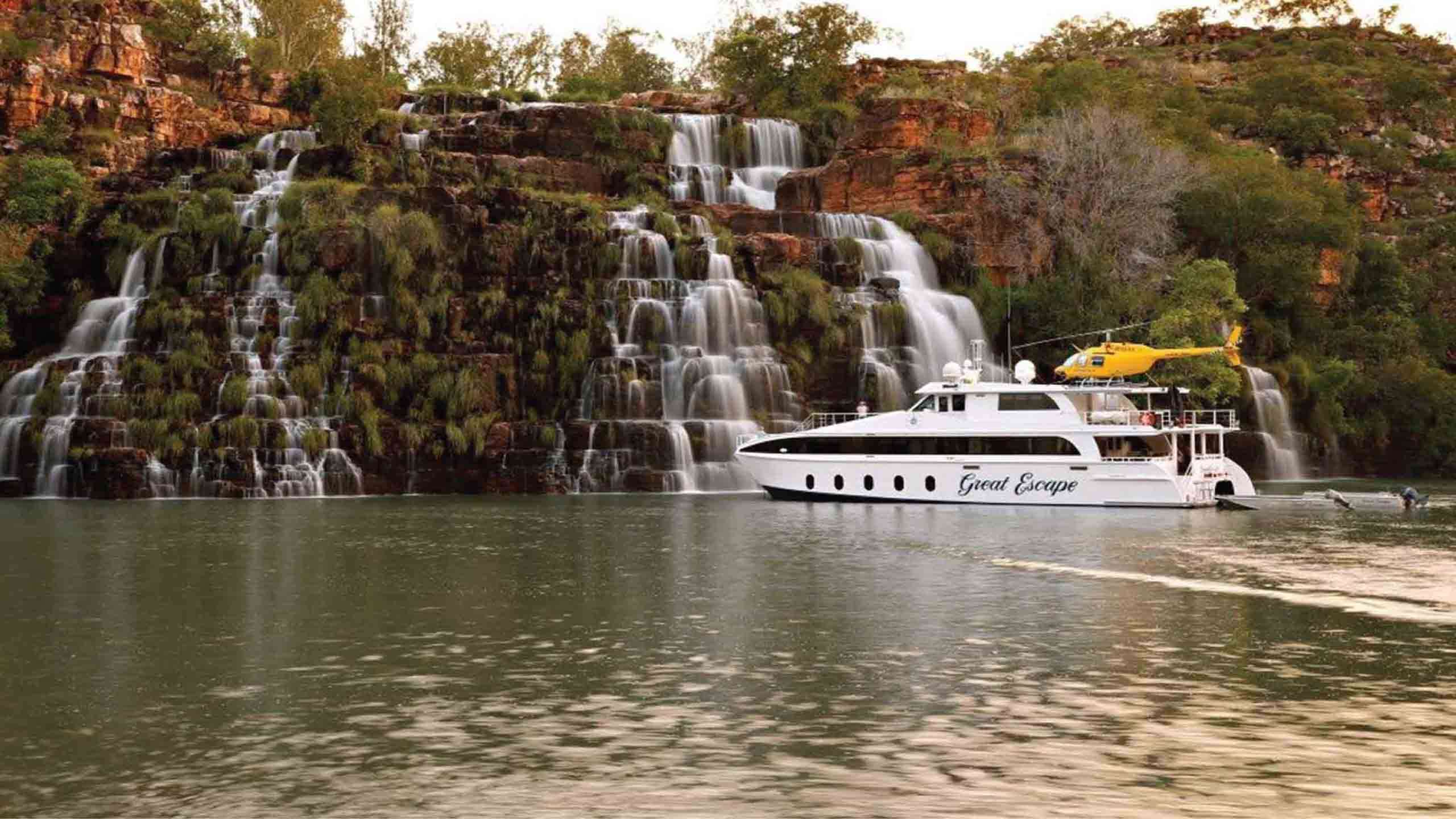 The Greatest Escape Cruise & Fly 14D13N (Inc. Luxury Kimberley cruising 6 Nights + Bullo River Station 2 Nights)