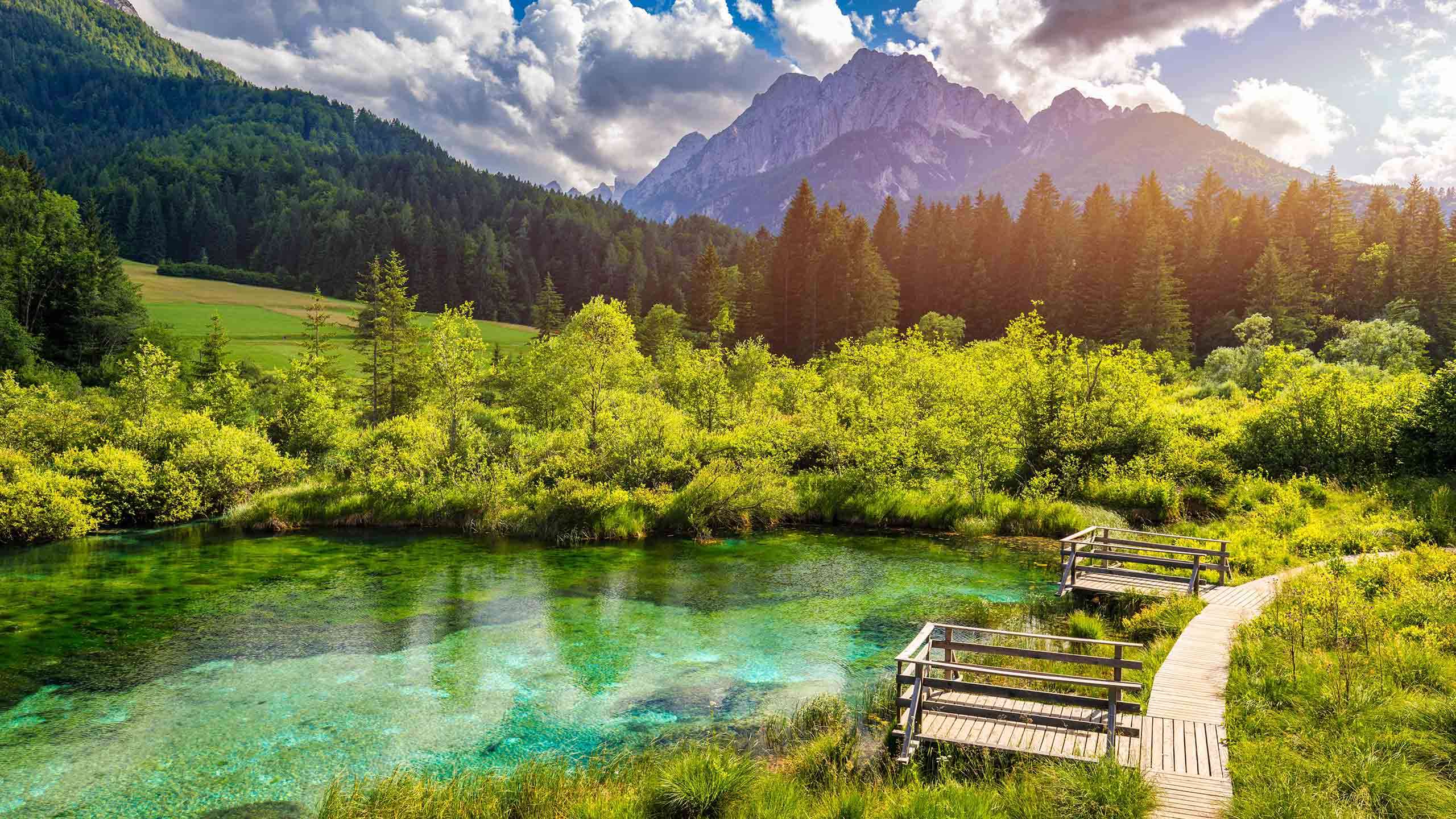 Slovenia The Julian Alps Walk 8D7N (Limestone Peaks, Glacial Lakes & Cascading Waterfalls), Fully Guided