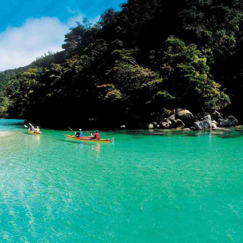 Abel Tasman Trio Adventure 5D4N Cycle, Walk & Kayak, Partially Guided