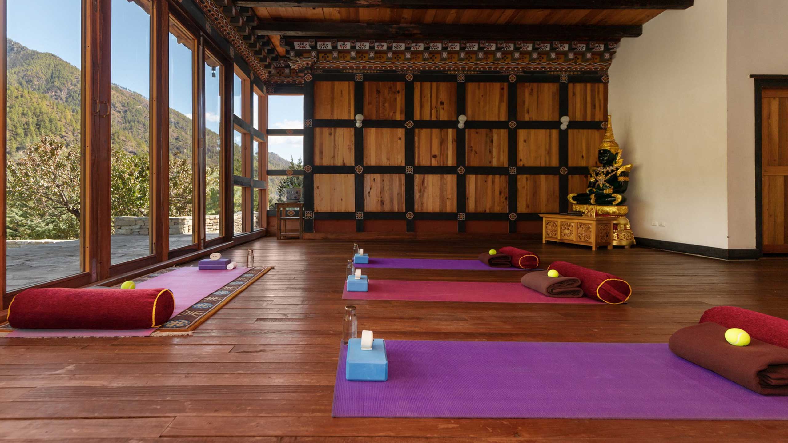 yoga-centre-zhiwaling-heritage-hotel-paro-bhutan
