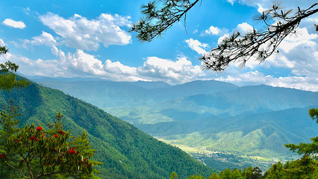bhutan-mountain-views