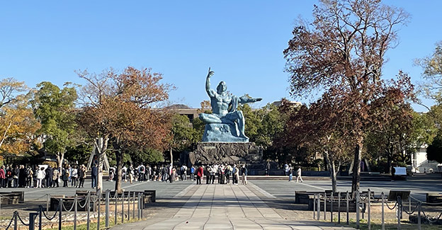 peace-park-nagasaki-kyushu-japan