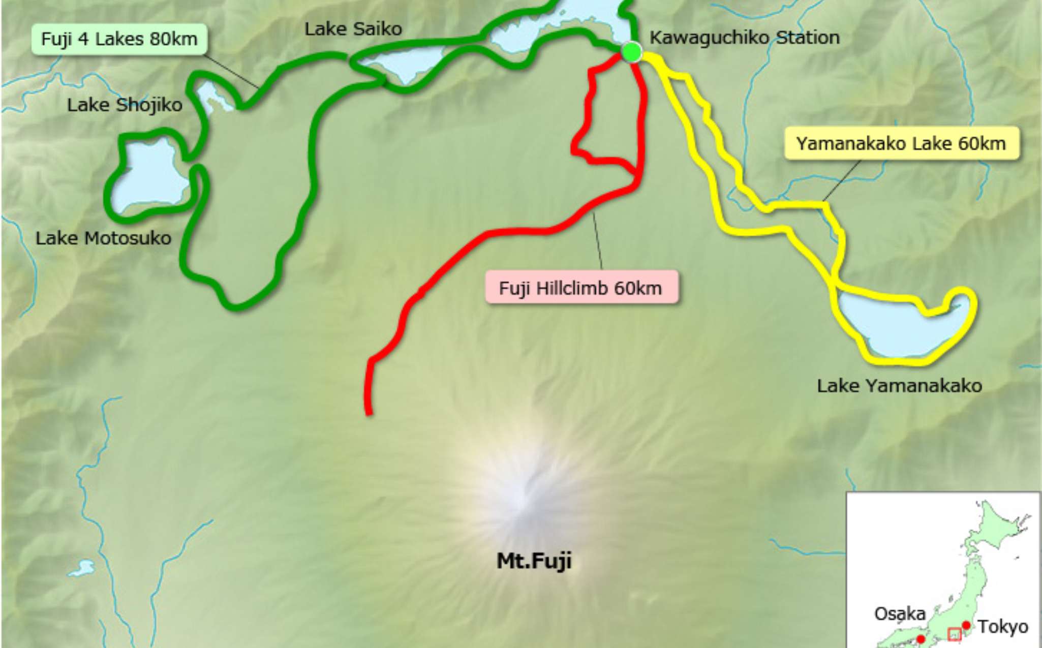 Mt Fuji & Fuji Five Lakes Luxury Cycling 3D2N - Mt. Fuji Cycling - Fuji