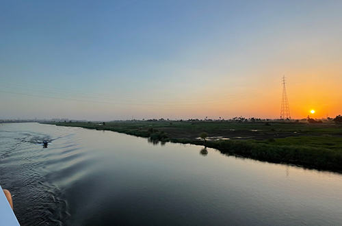 ms-darakum-nile-river-cruising-luxury-sunset-view