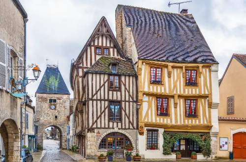 noyers-village-burgundy-france-europe