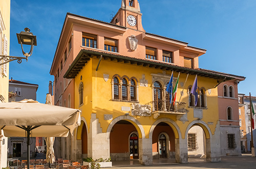 piazza-marconi-muggia-friuli-venezia-giulia-italy-shutterstock2598826843