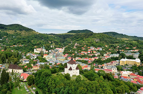 banska-stiavnica-slovakia-aerial-view
