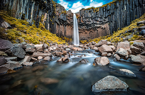 skaftafell-iceland-svartifoss-waterfalls