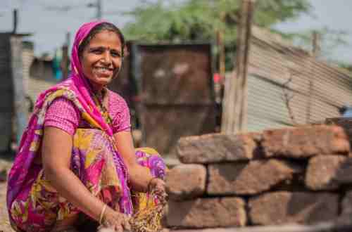 indian-woman-village-india