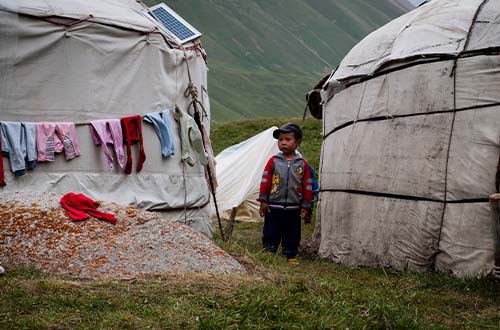 yurts-kyrgyzstan