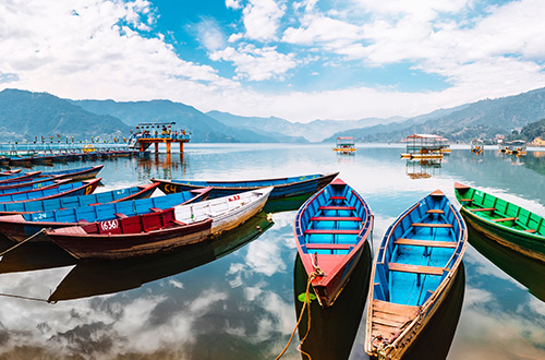 pokhara-boats