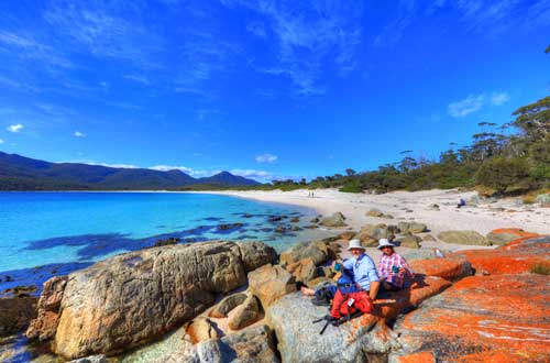 Tasmania-australia-cruise-wineglass-bay-walking-freycinet-national-park