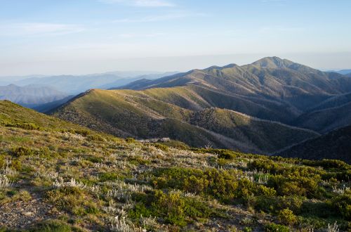 victorian-alps-high-country-walk-australia-razorback-ridge-trail-mount-hotham-from-falls-creak-view